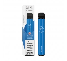 Elf Bar 600 Vape Mad Blue