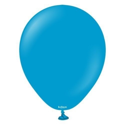 Kalisan 5" Standard Caribbean Blue Balloons 100pc