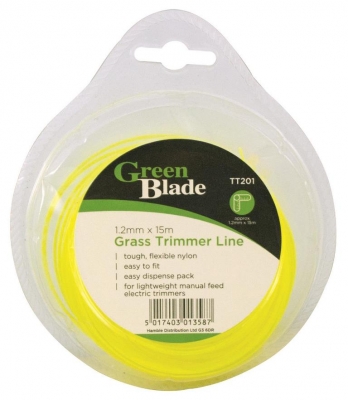 BLACKSPUR 1.2MM x 15M GRASS TRIMMER LINE