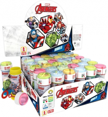 Bubbles Tubs Marvel Avengers 60ml X 36 ( 40p Each )