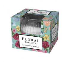 Floral Candle 3oz Jasmine