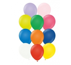 Kalisan 12" Standard Mix Latex Balloon 100ct