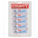 County Bike Puncture Repair Kit X 5