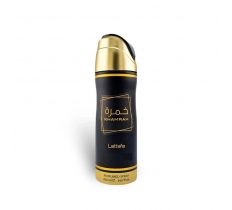 Lattafa Khamrah ( X 12 Pack ) 200ml Dubai Perfume Deodorant