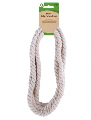 Heavy Duty Cotton Rope ( Approx 2.4m )