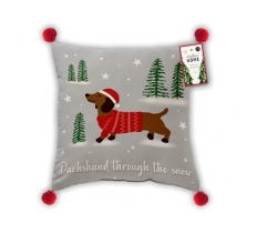 Christmas Cotton Cushion 43cm x 43cm