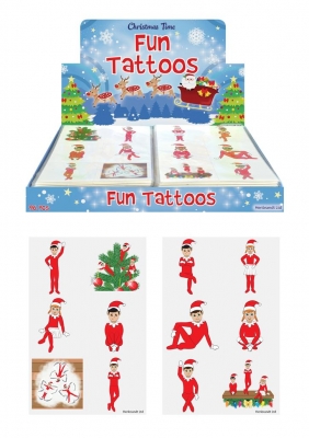 Tattoos Mini 4cm Elfin Around 6 Pc X 96 ( 9p Each )