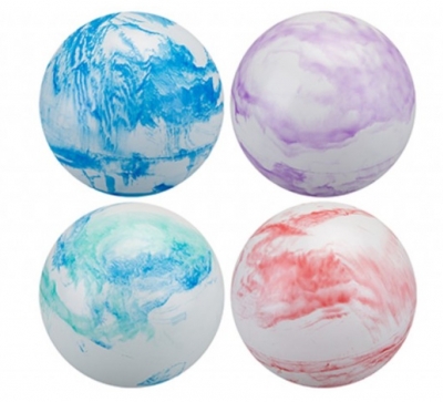 Marble Coloured Football 10"