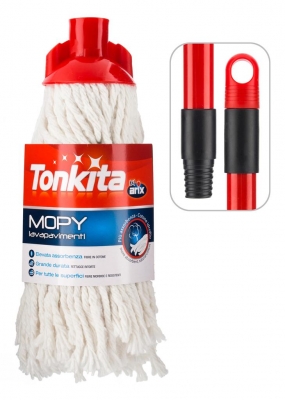 TONKITA COTTON MOPS & HANDLE