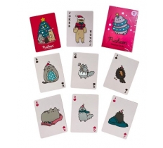 Christmas Pusheen the Cat Standard Playing Card Deck