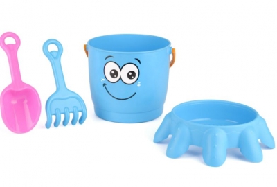 Deluxe Octopus Bucket And Spade Set 4Pc