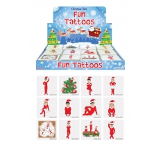 Mini Elfin Around Temporary Tattoos x 48 ( 11p Each )