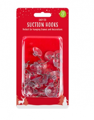 Suction Hooks 20pk