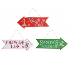 Christmas Arrow 40.7 x 16.5cm ( Assorted Design )