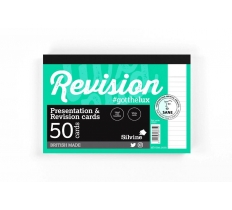Silvine Revision Cards Lined 152 X 102mm 50 Cards