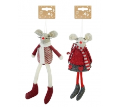 Knitted Mouse Dangly Legs Knitted Mouse Dangly Legs ( Assorted D