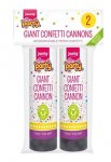 Giant Confetti Cannon 2pk Clipstrip