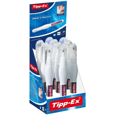 Tipp-Ex Shake'n Squeeze Correction Pen x 10 ( £1.49 each )