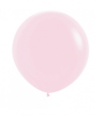 Sempertex 24" Pastel Matte Pink Latex Balloons 3 Pack