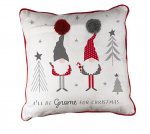 Christmas Slogan Cushion 44cm X 43cm