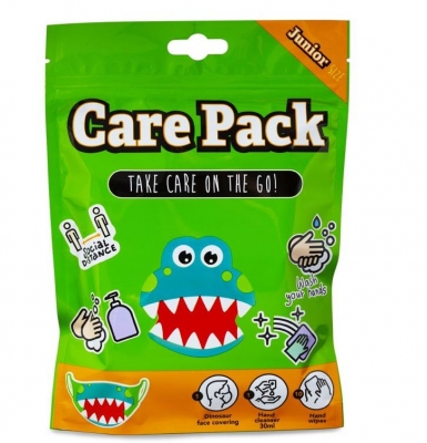 Care Pack Boys Inlcudes Mask , Wipes And Sanitiser