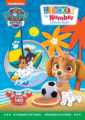 Paw Patrol Sticker By Number Book ( Zero Vat )