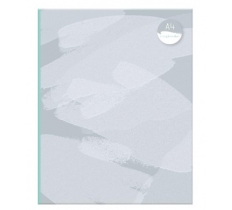 Grey Smudge Ring Binder