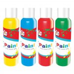 Kids Create Activity Reg Paint 250ml Red/Yellow/Blue/Green