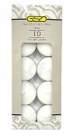 Gsd T Light White Candle 10 Pack