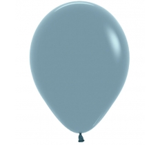 Pastel Dusk Blue 5" Latex Balloons 13cm - 100 Pack