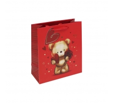 Valentines Day Cute Bear Medium Bag