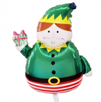 Christmas Elf Foil Balloons 72cm x 90cm