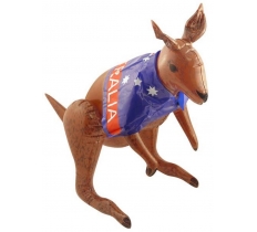 Inflatable Kangaroo Australian Flag 70cm ( Online Only )