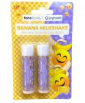 Face Facts Joypixels Lip Balms Banana Milkshake