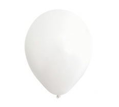 Kalisan 5" Standard White Latex Balloon 100 Pack