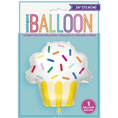 Cupcake Giant Foil Balloon 29"