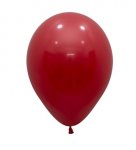 Fashion Colour Solid Imperial Red 5" Latex Balloons 100 Pack