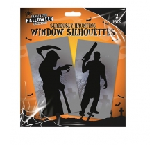 Halloween Window Silhouette 2 Pack