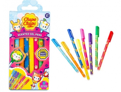 Chupa Chups Scented Gel Pens 8 Pack