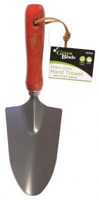 Heavy Duty Hand Trowel With Wooden Handle