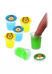 Jungle 3cm X 3.8cm Slime Tub 10g 6 Pack