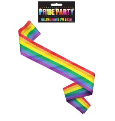 Deluxe Rainbow Pride LGBTQ+ Sash