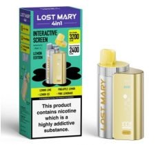 Lost Mary 4 In 1 Vape Pod Kit Lemon Edition