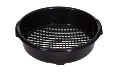 Large Garden Sieve Black