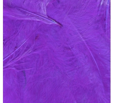 Eleganza Craft Marabout Feathers Mixed Sizes 3-8" Purple