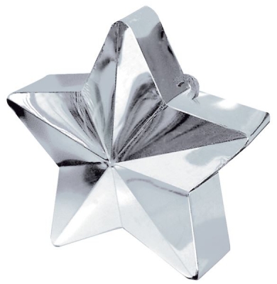 Silver Star Balloon Weights 150g / 5oz