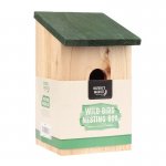 WILD BIRD WOODEN NESTING BOX