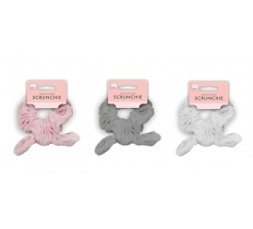 Toweling Bow Scrunchie