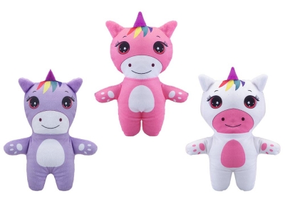 Value Standing Unicorn 20cm 3 Assorted