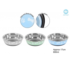 Anti Skid Fusion Pet Bowl 17cm